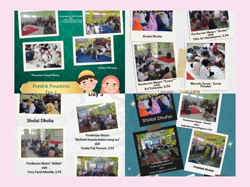 KEGIATAN PONDOK RAMADHAN SD NEGERI 2 ARJASA